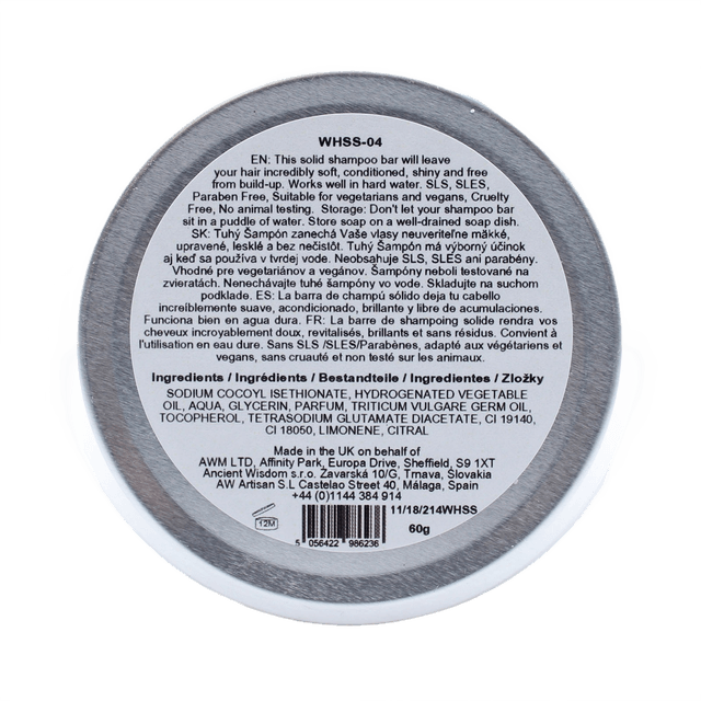 Tutti Frutti Wild Hair Solid Shampoo Bar 60g
