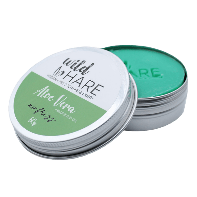 Aloe Vera Wild Hair Solid Shampoo Bar 60g